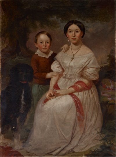 Porträt von Sarah Elizabeth Morrison und Samuel Morrison von Jacob Cox